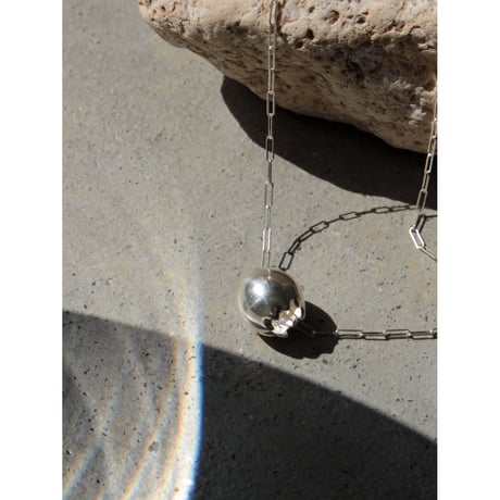norme true circle necklace / SV925