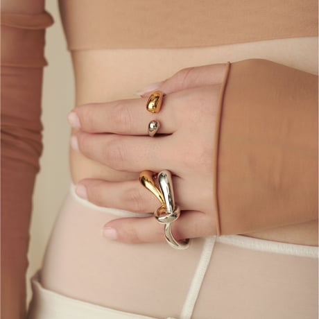 Clarity earcuff ring (mix color)