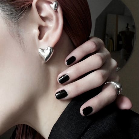 Heart pierce / Silver【Silver 925 product】