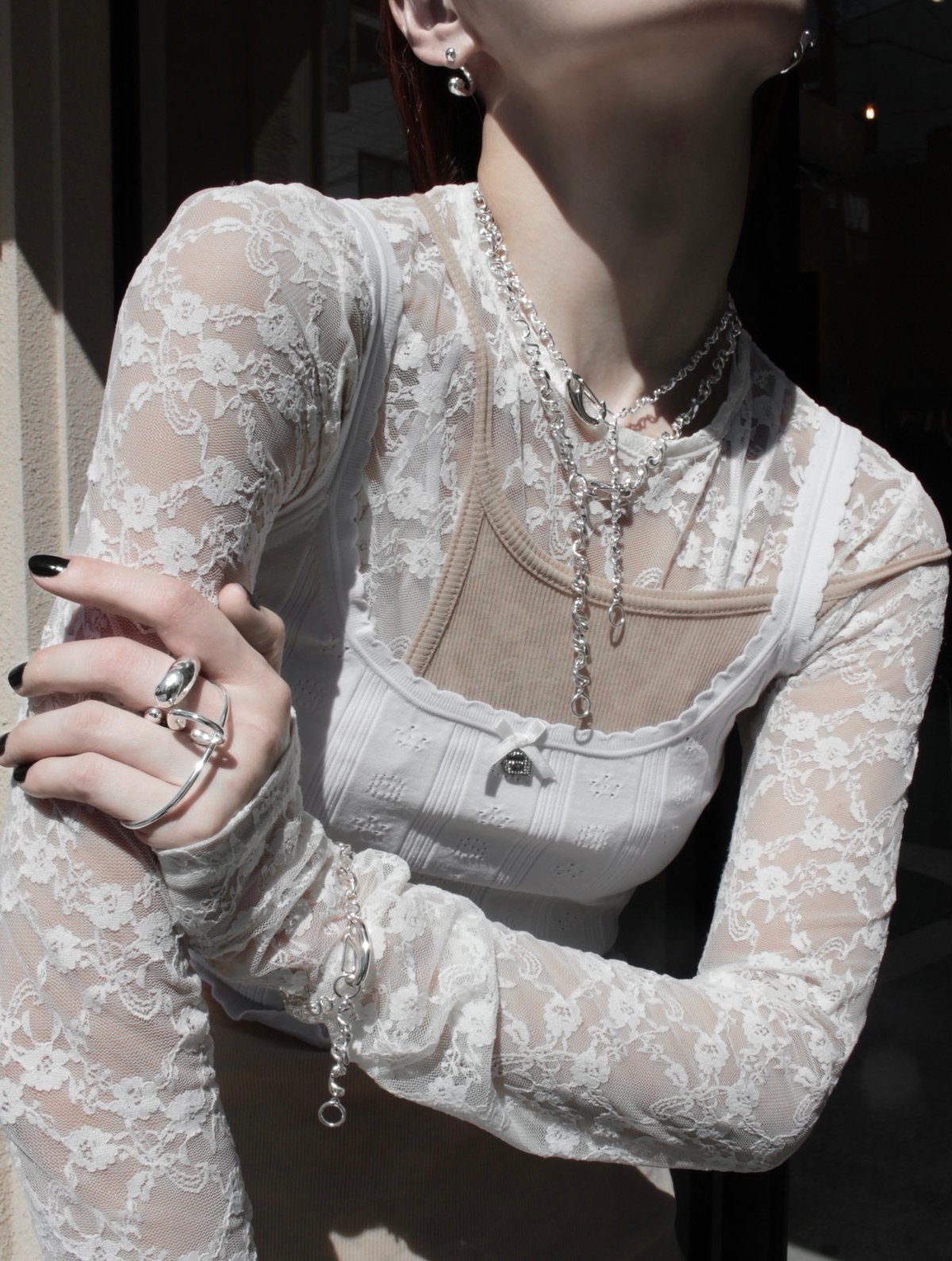 Figue clip slim necklace | Soierie Online Store