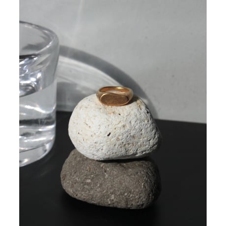 norme ID Ring ③ (Matt) / SV925＋Gold Plated