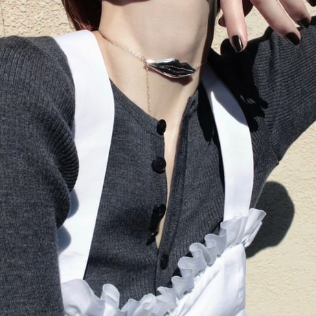 Lip motif necklace【Exclusive item】