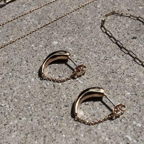 norme first metal pierce / SV925＋Gold Plated