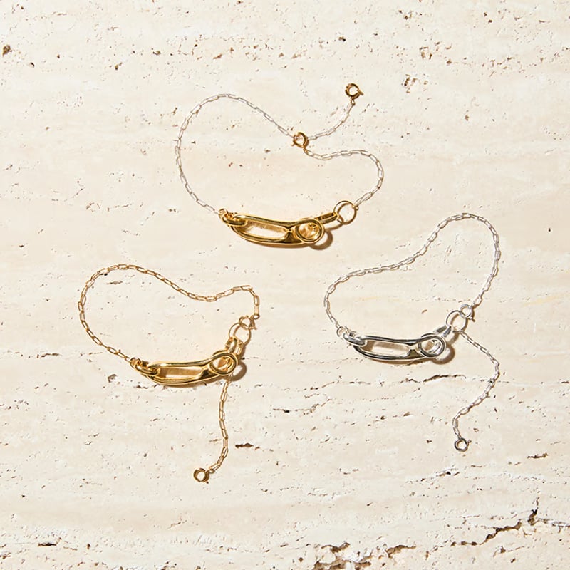 Fibula chain bracelet | Soierie Online Store