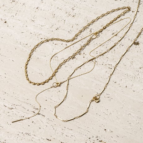 Layered necklace (3P) (one color)