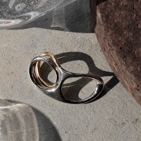 Fibula loop nestle ring (mix color)