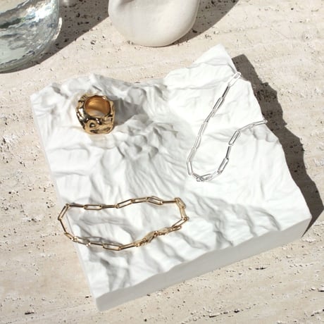 norme long frame bracelet [Unisex] / SV925＋Gold Plated