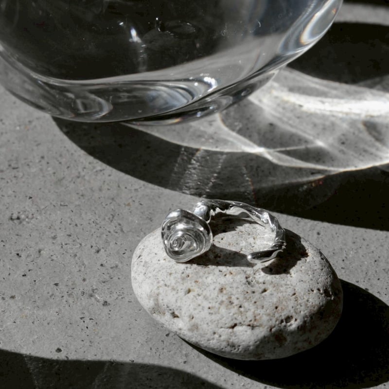 Rose pinky ring | Soierie Online Store