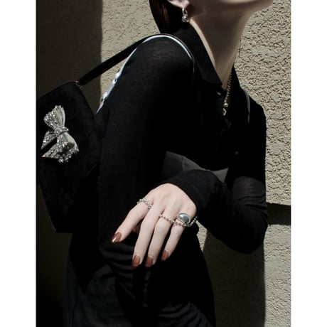 Pome chain simple ring (one color)