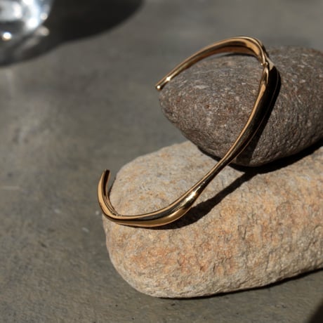 norme dew bangle / SV925＋Gold Plated