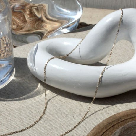 norme necklace (Bold) / K10