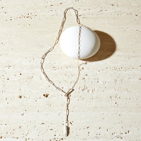 norme dew long frame necklace / SV925