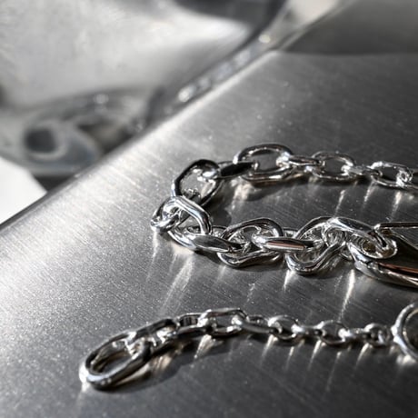 Key motif carabiner bracelet