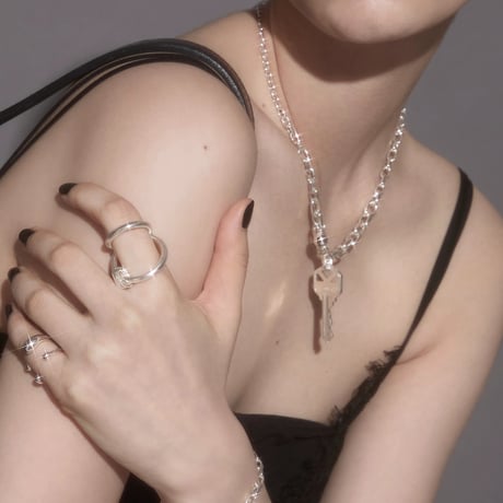 Key motif necklace
