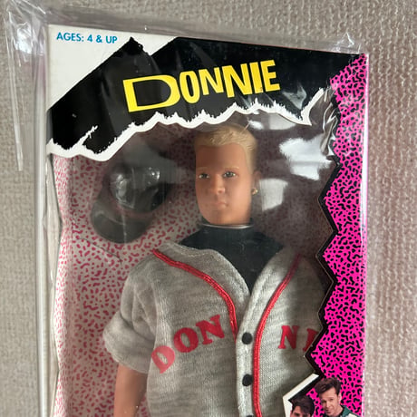 【当時モノ/ 未開封デッドストック】1990年 米国版 ニュー・キッズ・オン・ザ・ブロック ドール 5体フルコンプリートセット［アメトイ/初期モデル］