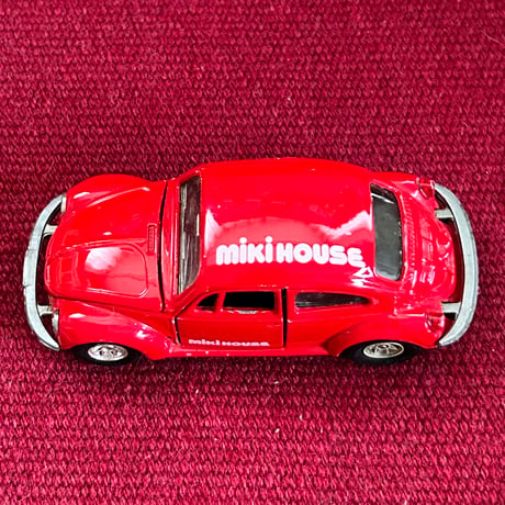 【当時モノ/ 稀少種】1980年代 日本製 トミカダンディ ミニカー "フォルクスワーゲン ビートル（ミキハウス別注）" ［企業モノ/ヴィンテージ］
