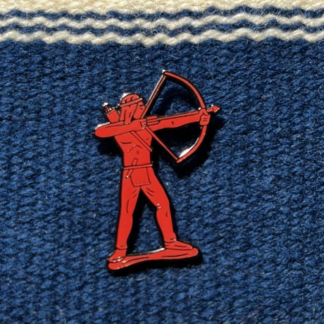 【DEAD STOCK】CALIFORNIAN PIN-BADGE (VALLEY CRUISE PRESS)  PINS “Old Toy Native-American”