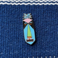 【DEAD STOCK】CALIFORNIAN PIN-BADGE (VALLEY CRUISE PRESS)  PINS “Tiki”