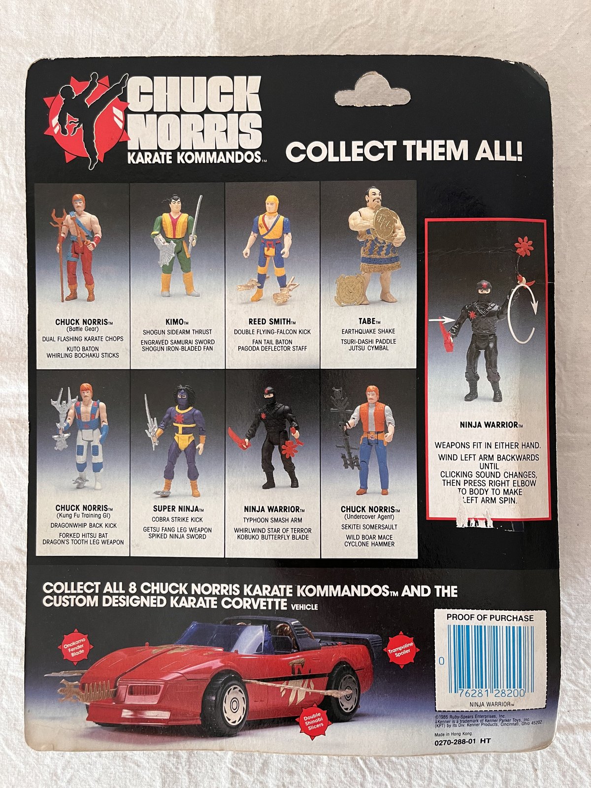80s Kenner Toys「CHUCK NORRIS KARATE KOMMANDOS」A 80s Kenner Toys「CHUCK NORRIS KARATE KOMMANDOS」A