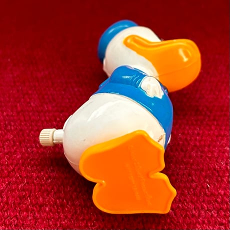 【当時モノ/ 稀少種】1977年 TOMY POCKET PETS ドナルドダック ゼンマイ歩行人形［昭和レトロ/ディズニー］