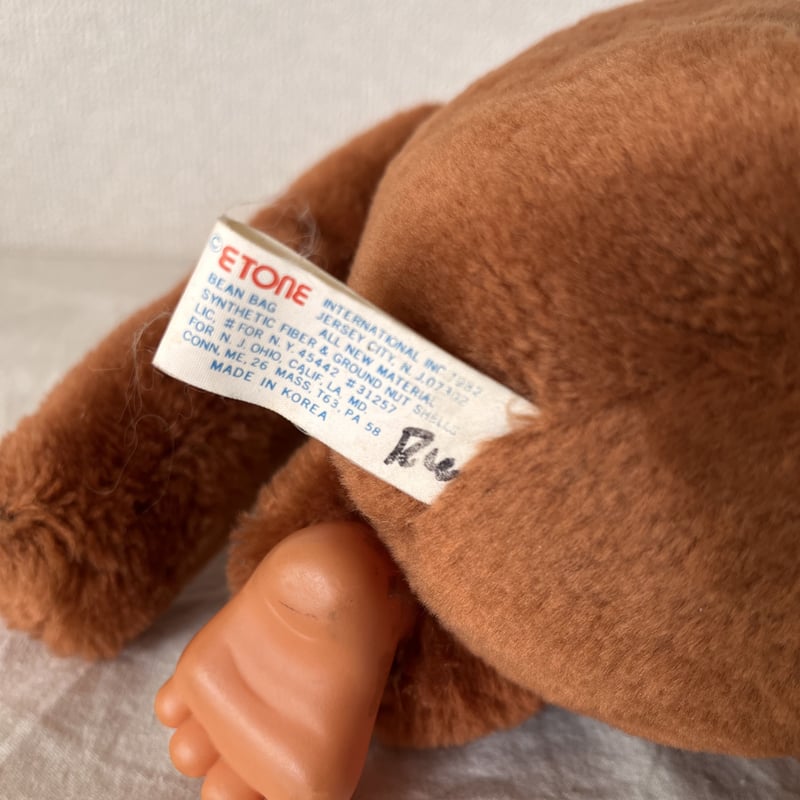 80s ETONE inc. NINTENDO「DONKEY KONG」PLUSH DOLL