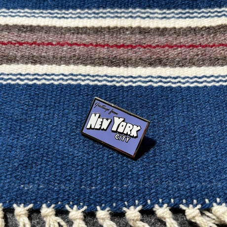 【DEAD STOCK】CALIFORNIAN PIN-BADGE (VALLEY CRUISE PRESS)  PINS “New York”
