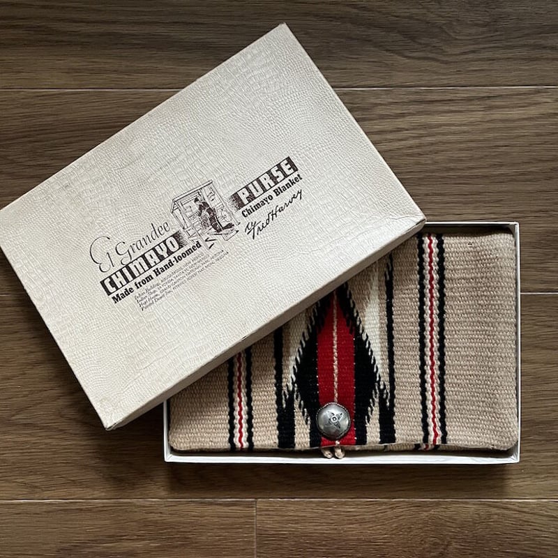 50s Gants craft社製 VINTAGE CHIMAYO PURSE beige ア