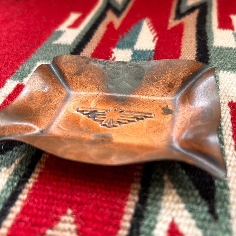 VINTAGE ASH TRAY “Thunderbird”/ Gregori Copper VINTAGE ASH TRAY “Thunderbird”/ Gregori Copper