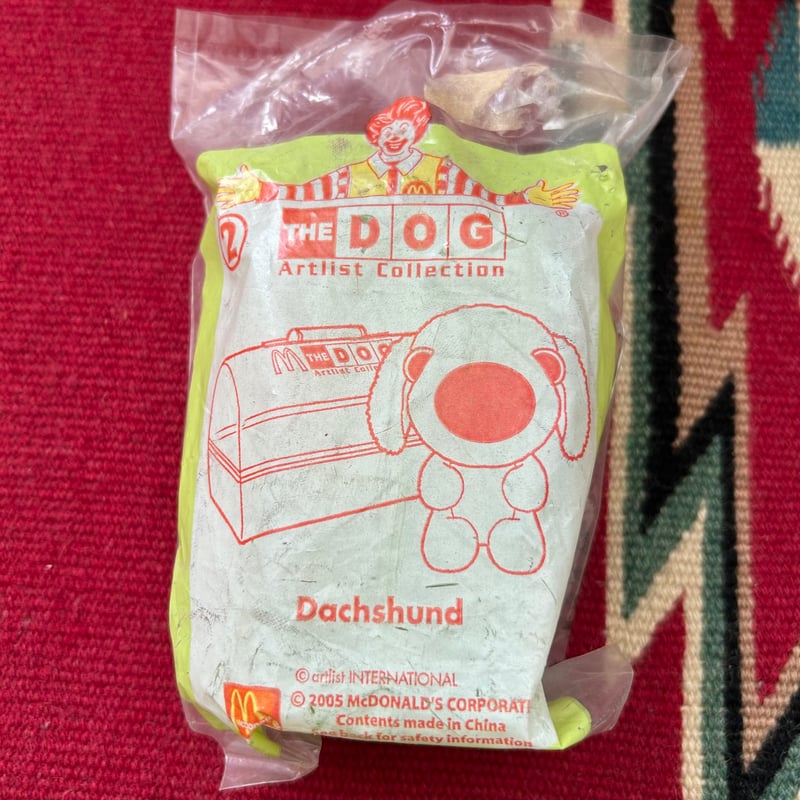2000s McDonald HAPPY SET TOY “THE DOG®” Artlist 2000s McDonald HAPPY SET TOY “THE DOG®” Artlist