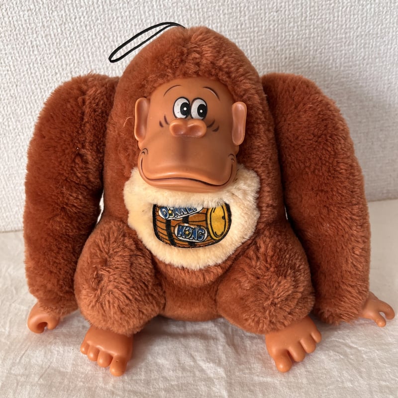 80s ETONE inc. NINTENDO DONKEY KONG PLUSH DOLL