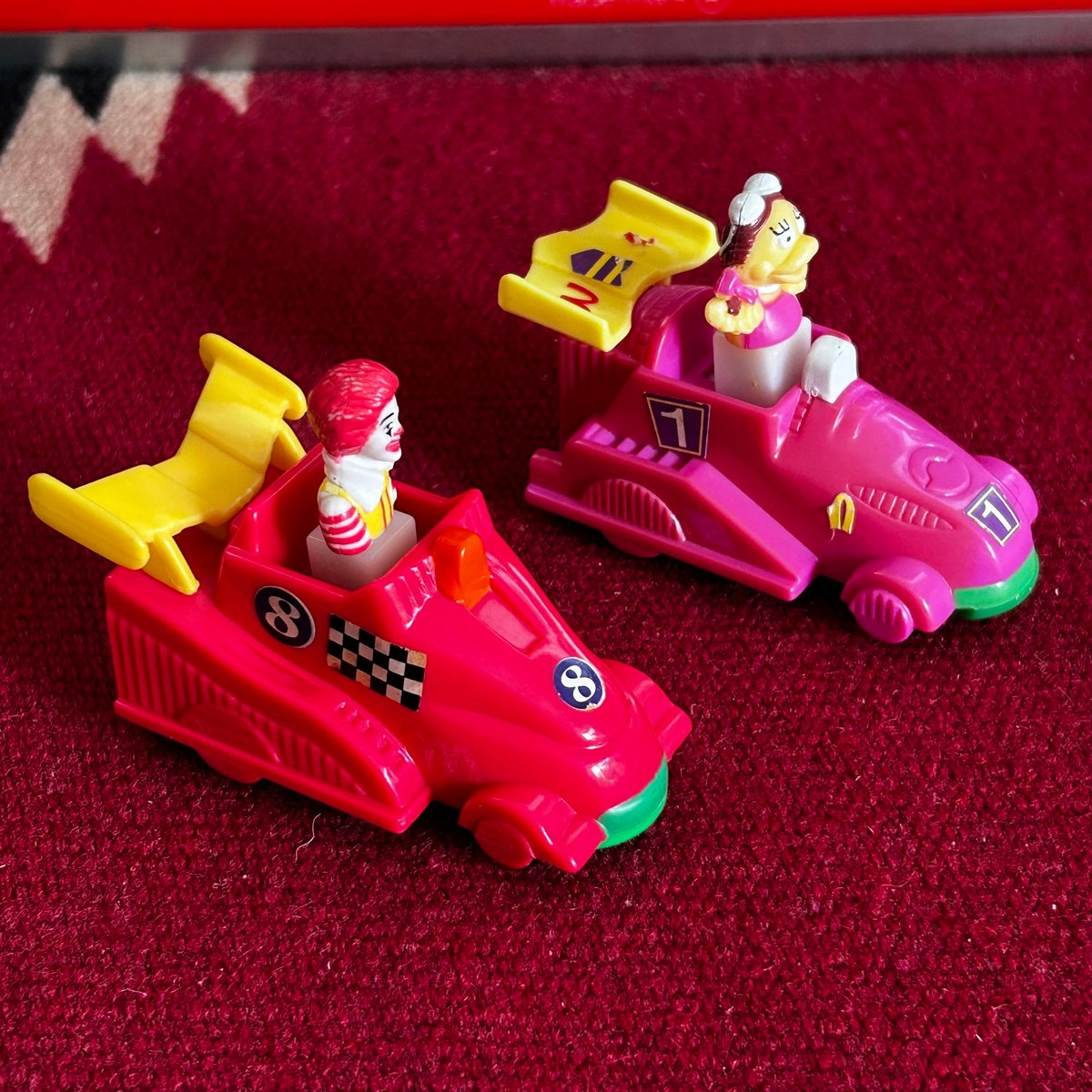 90s McDonald HAPPY SET TOY “Mc TURBO”／ 1995年製 マ