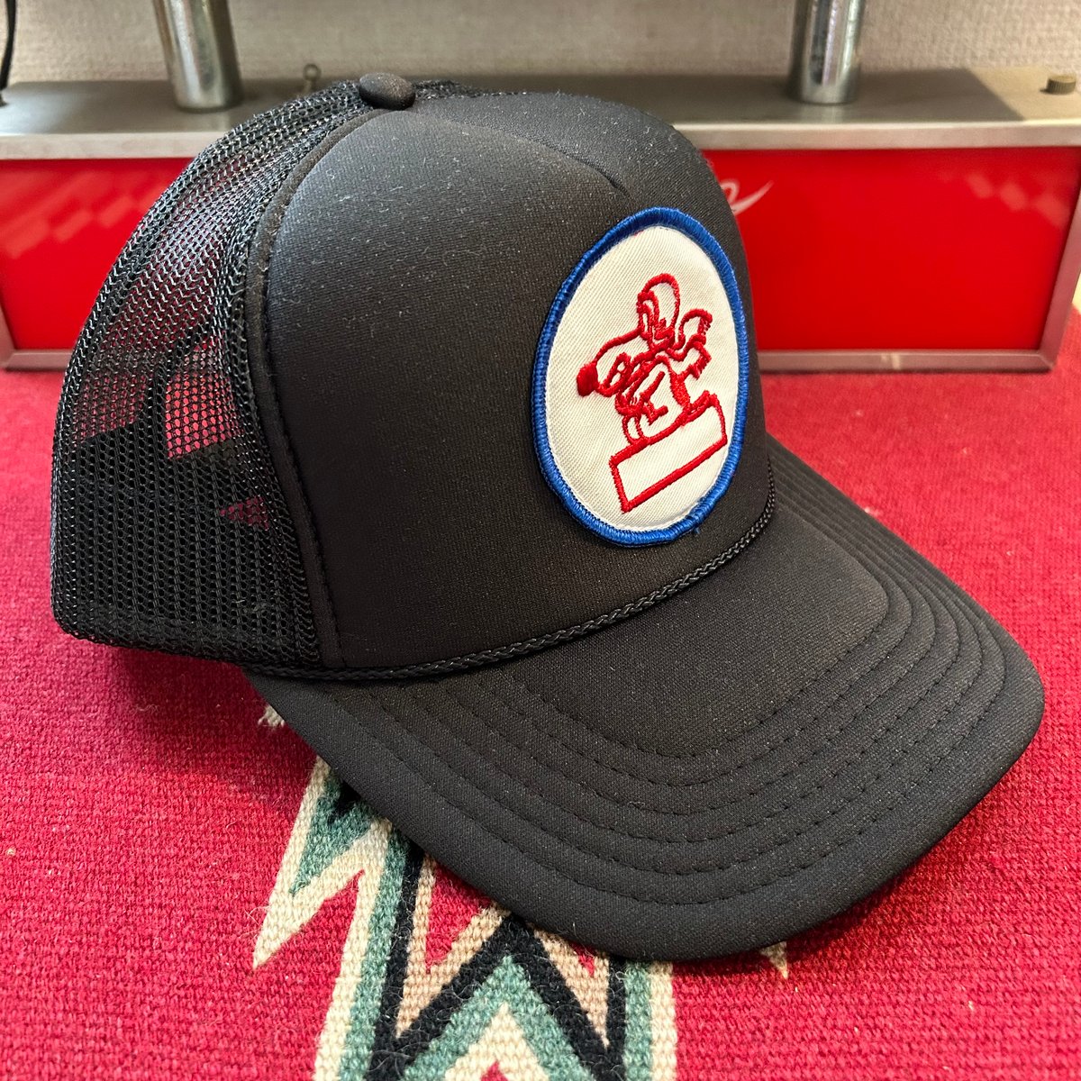 VINTAGE USA Wappen TRUCKER CAP “70s Flying Ace”
