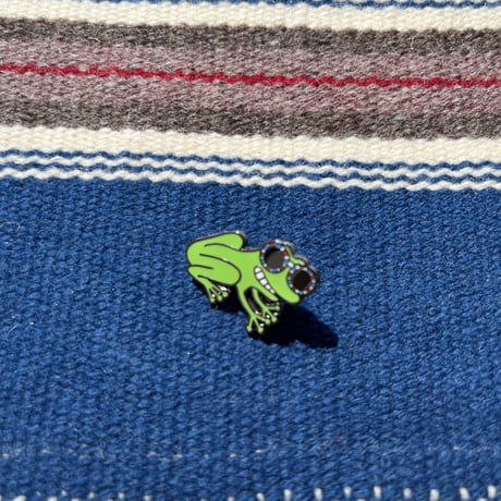 【DEAD STOCK】CALIFORNIAN PIN-BADGE (VALLEY CRUISE PRESS)  PINS “Frog”