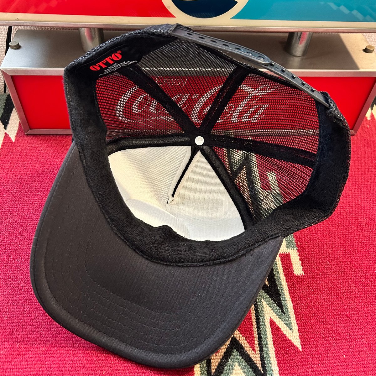 VINTAGE USA Wappen TRUCKER CAP “70s Flying Ace”