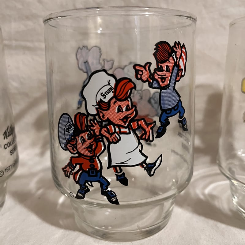 70s Kellogg's Glass Cup “Collector Series”