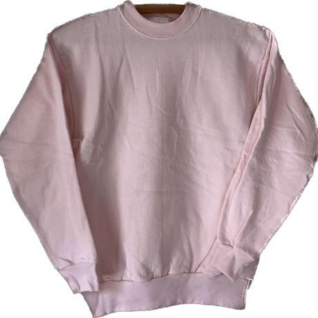 セットでお得【DEAD STOCK】Hanes社製 無地 CREW NECK SWEAT SHIRTS USユースL(14-16)サイズ  全4色展開 /  ヘインズ社 2000年前後製 裏起毛