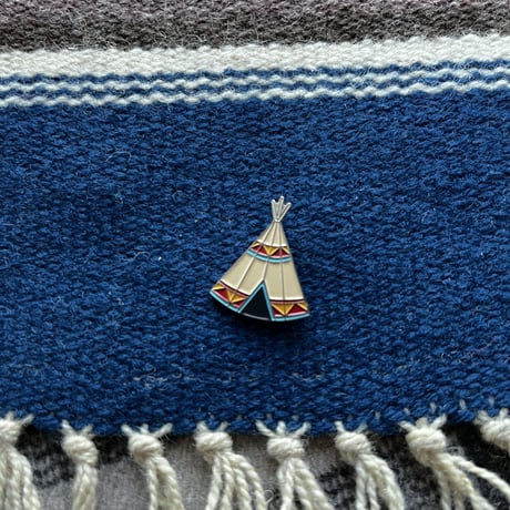 【DEAD STOCK】CALIFORNIAN PIN-BADGE (VALLEY CRUISE PRESS)  PINS “Teepee”