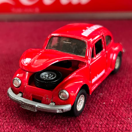 【当時モノ/ 稀少種】1980年代 日本製 トミカダンディ ミニカー "フォルクスワーゲン ビートル（ミキハウス別注）" ［企業モノ/ヴィンテージ］