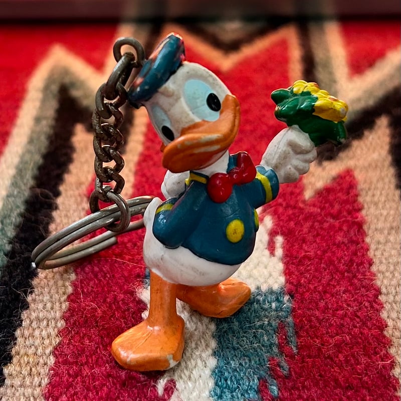 1990s APPLAUSE Disney DONALD DUCK KEY RING／ 199