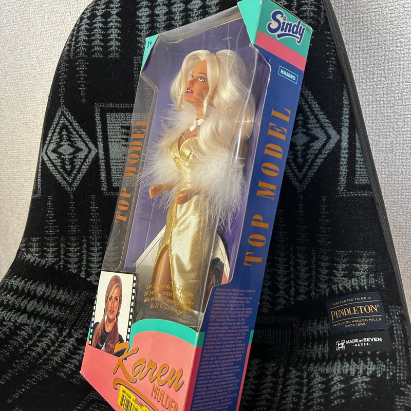 スーパーモデル 人形 カレンマルダー Karen Mulder 1990s HASBRO SINDY FASHION DOLL TOP MODEL “Kare