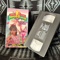 【当時モノ/ 稀少種】1994年 米国版 パワーレンジャー VHSビデオ［アメトイ/初代ピンク］