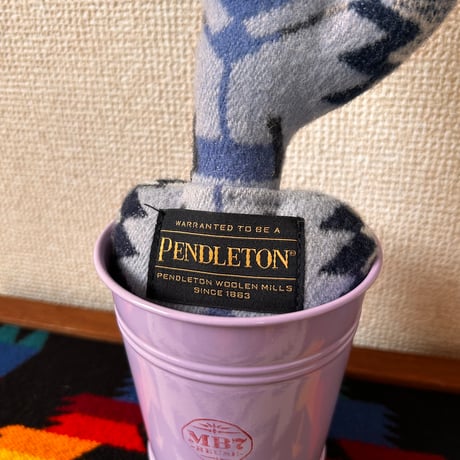 【公式コラボ / アップサイクル】Pendleton® × MB7r リトル カクタス "TRAILHEAD NAVY" ［ペンドルトコラボ/一点モノ］