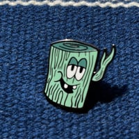 【DEAD STOCK】CALIFORNIAN PIN-BADGE (VALLEY CRUISE PRESS)  PINS “ Happy Tree Strump”