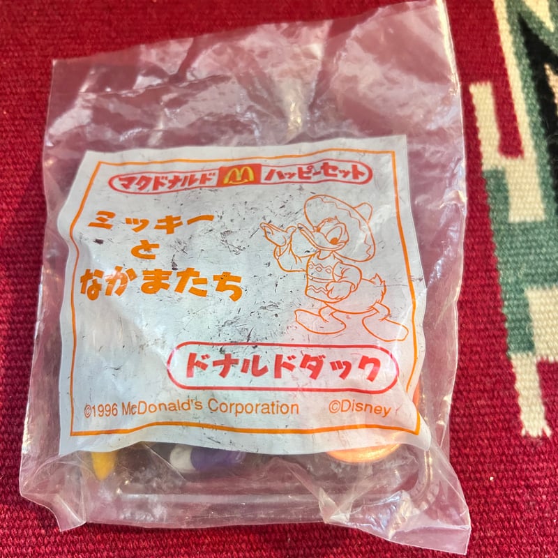 激レア マクドナルド デッドストック ペーパークラフト ハッピーセット