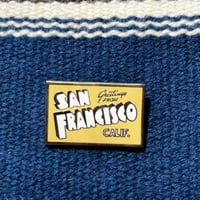 【DEAD STOCK】CALIFORNIAN PIN-BADGE (VALLEY CRUISE PRESS)  PINS “San Francisco”