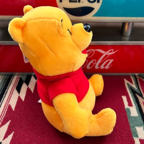 1990s SEGA Walt Disney “POOH” PLUSH DOLL w/Flasher／1999年製 セガ ディズニー “プーさん” 紙タグ付き ぬいぐるみ