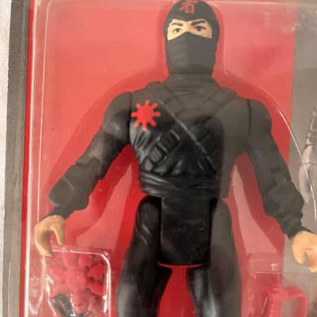 【当時モノ/ 未開封デッドストック】1986年 ケナー チャック・ノリス カラテ・コマンドー “NINJA WARRIOR“［アメトイ/激レア］