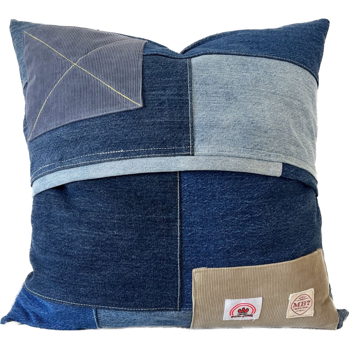 POPFIRE©︎ x MADE BY SEVEN -REUSE- REMAKE-DENIM