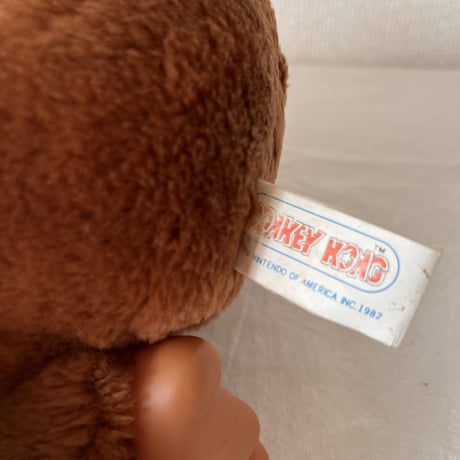 80s ETONE inc. NINTENDO「DONKEY KONG」PLUSH DOLL   1982年 ニンテンドー ドンキーコング ぬいぐるみ