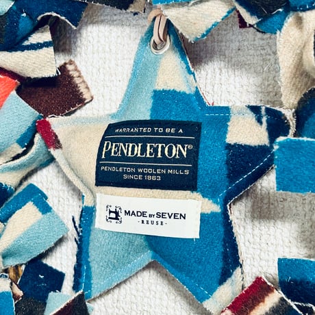 PENDLETON×MB7r WALL WREATH "BIG THUNDER SCARLET"② / ペンドルトン コラボ ウォール リース ”ビッグサンダー スカーレット”②